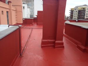 Membrana de Poliuretano en cubierta invertida